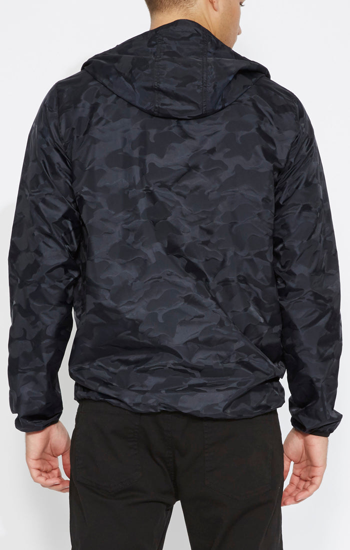 Pouchy Camo Windbreaker