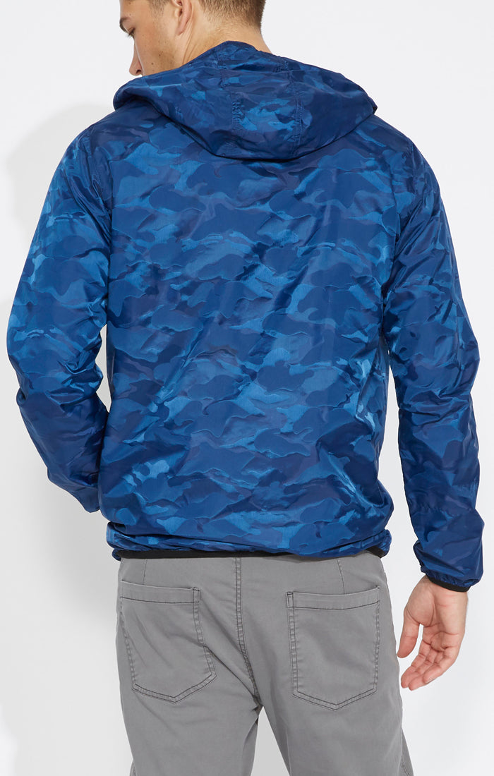 Pouchy Camo Windbreaker