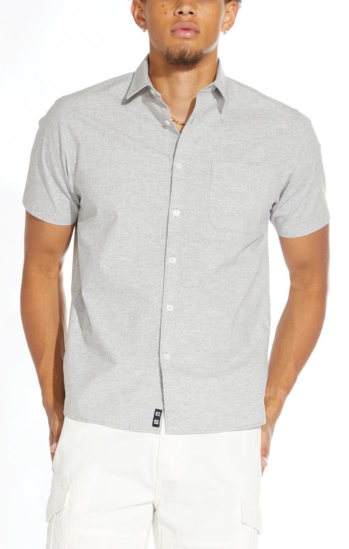 Catalina S/S Woven Pin Striped Shirt