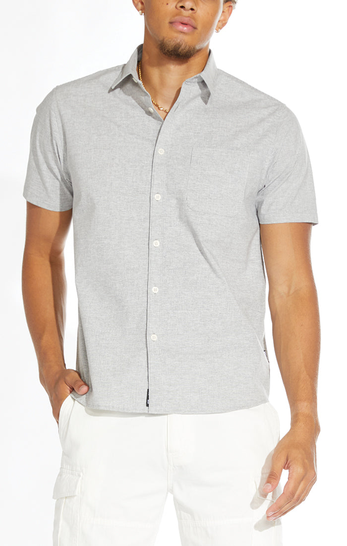 Catalina S/S Woven Pin Striped Shirt