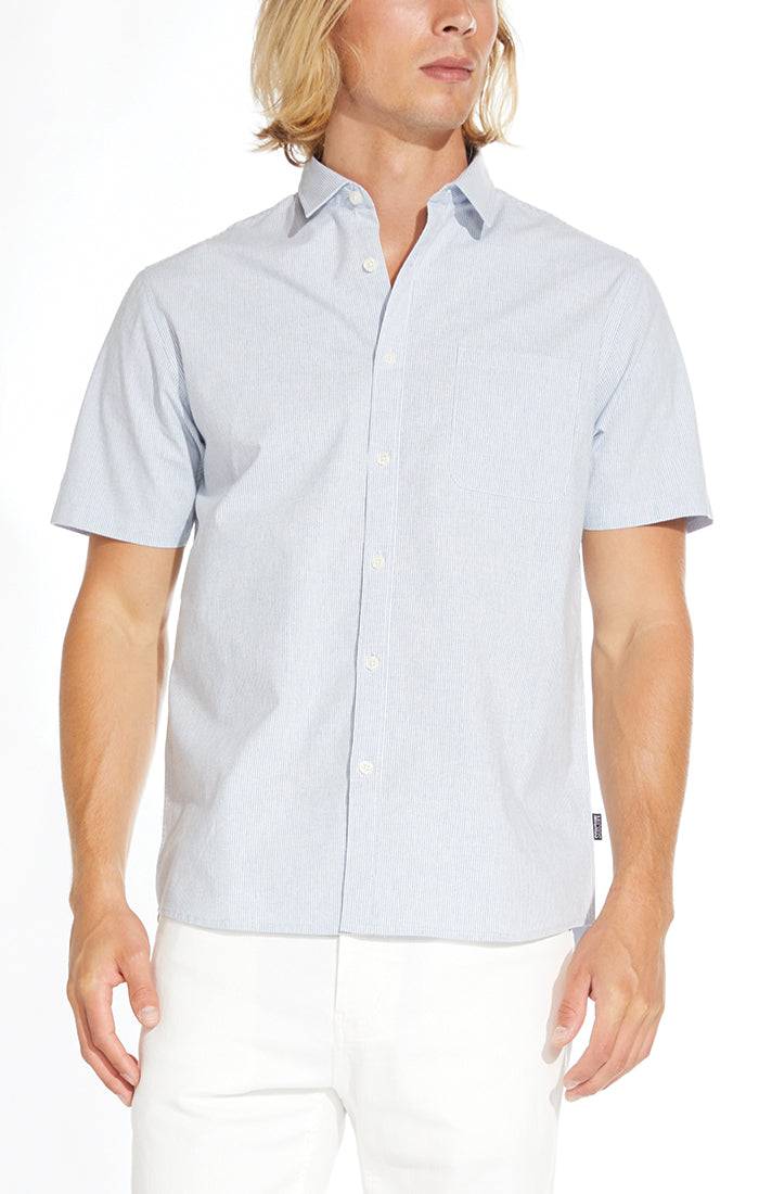 Catalina S/S Woven Pin Striped Shirt