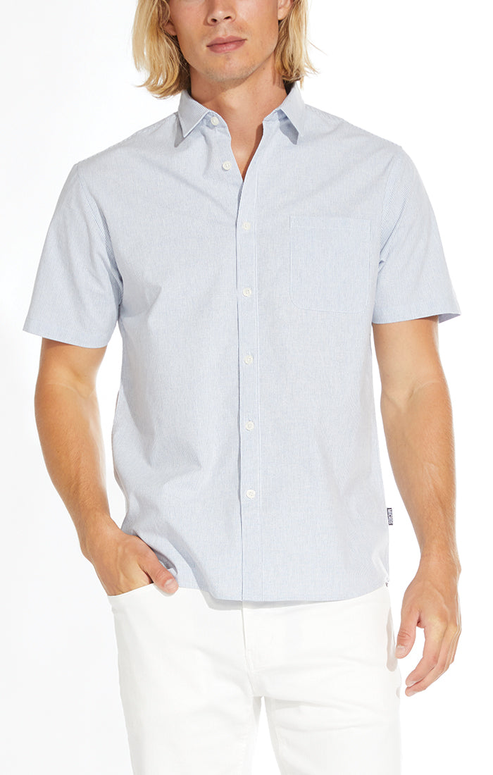 Catalina S/S Woven Pin Striped Shirt