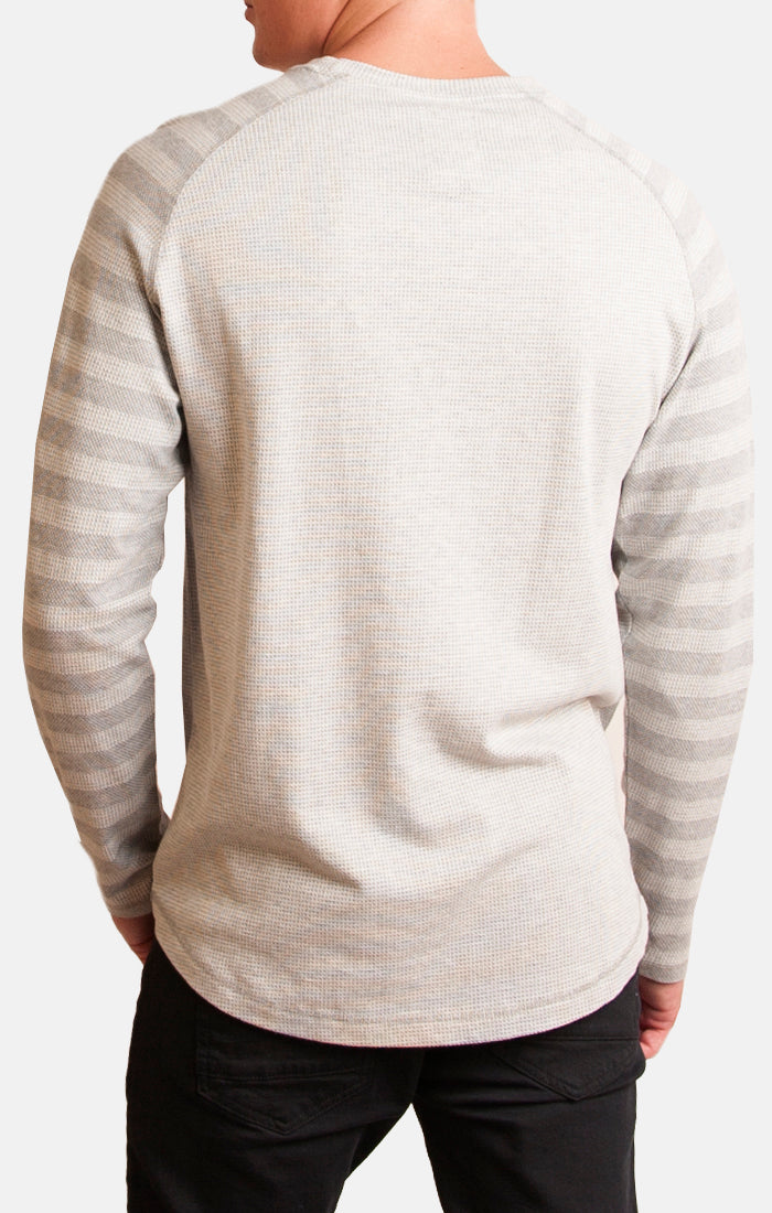 Waffles Long Sleeve Raglan Shirt