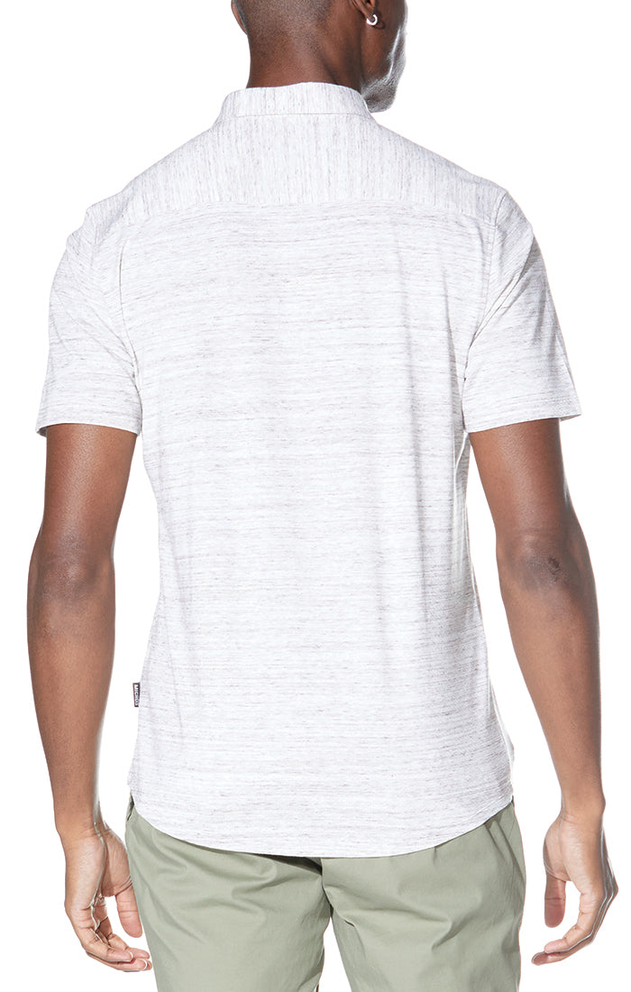 Alameda Button-Up Knit Resort Shirt