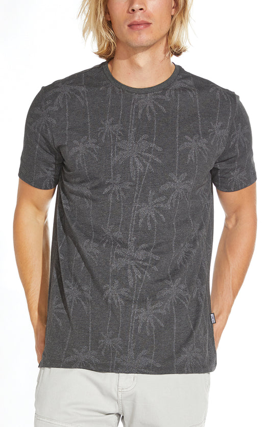 Grant Classic T-Shirt With Dotted Palm Print