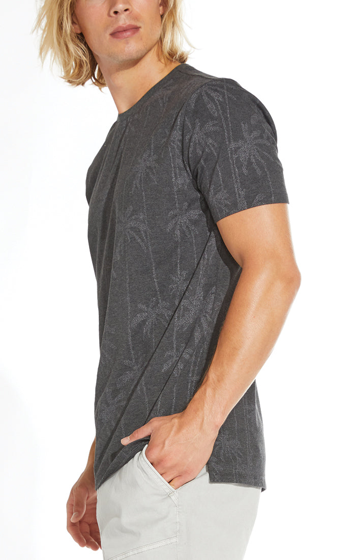 Grant Classic T-Shirt With Dotted Palm Print