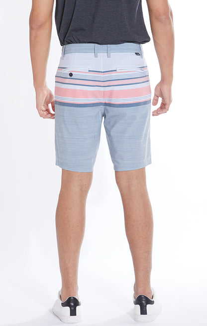 Guerrero Cabo Stripe Print Hybrid Shorts