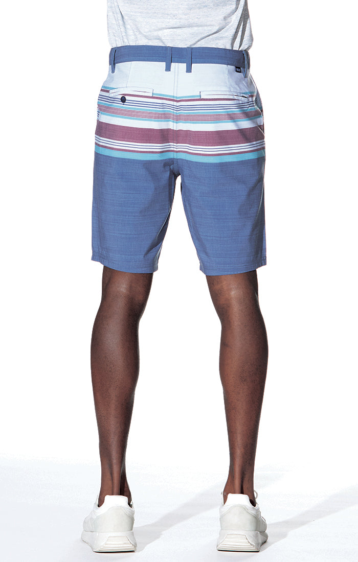 Guerrero Cabo Stripe Print Hybrid Shorts