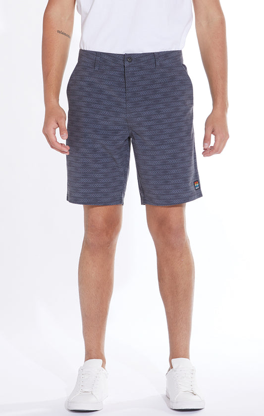 Veracruz Scribble Arrow Print Hybrid Shorts