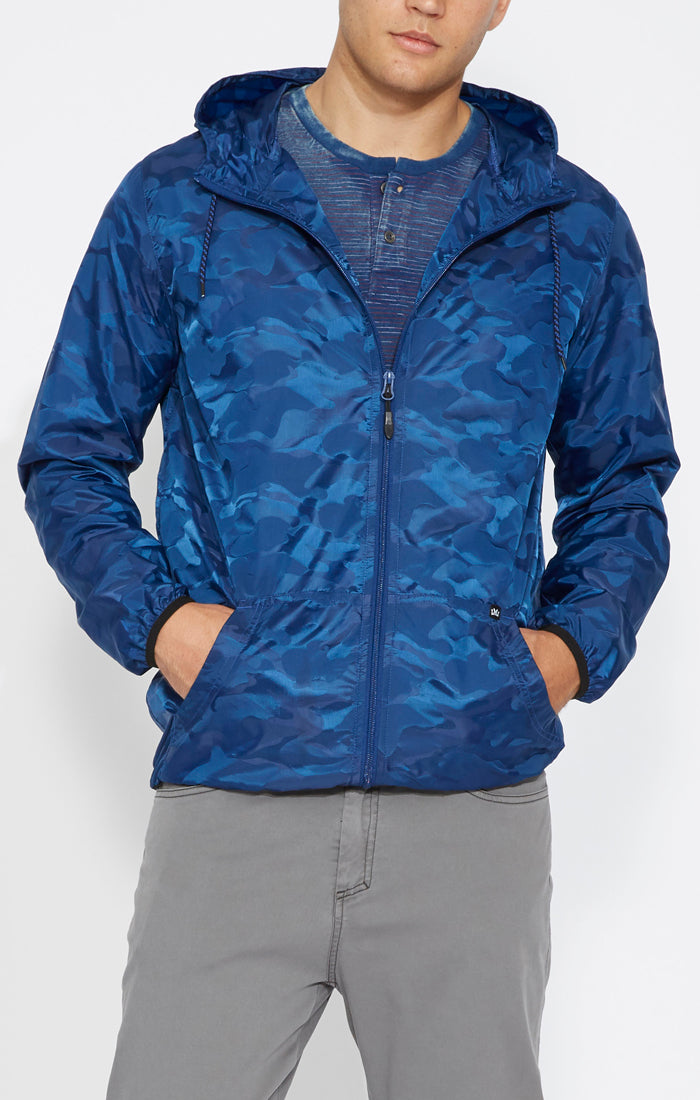 Pouchy Camo Windbreaker
