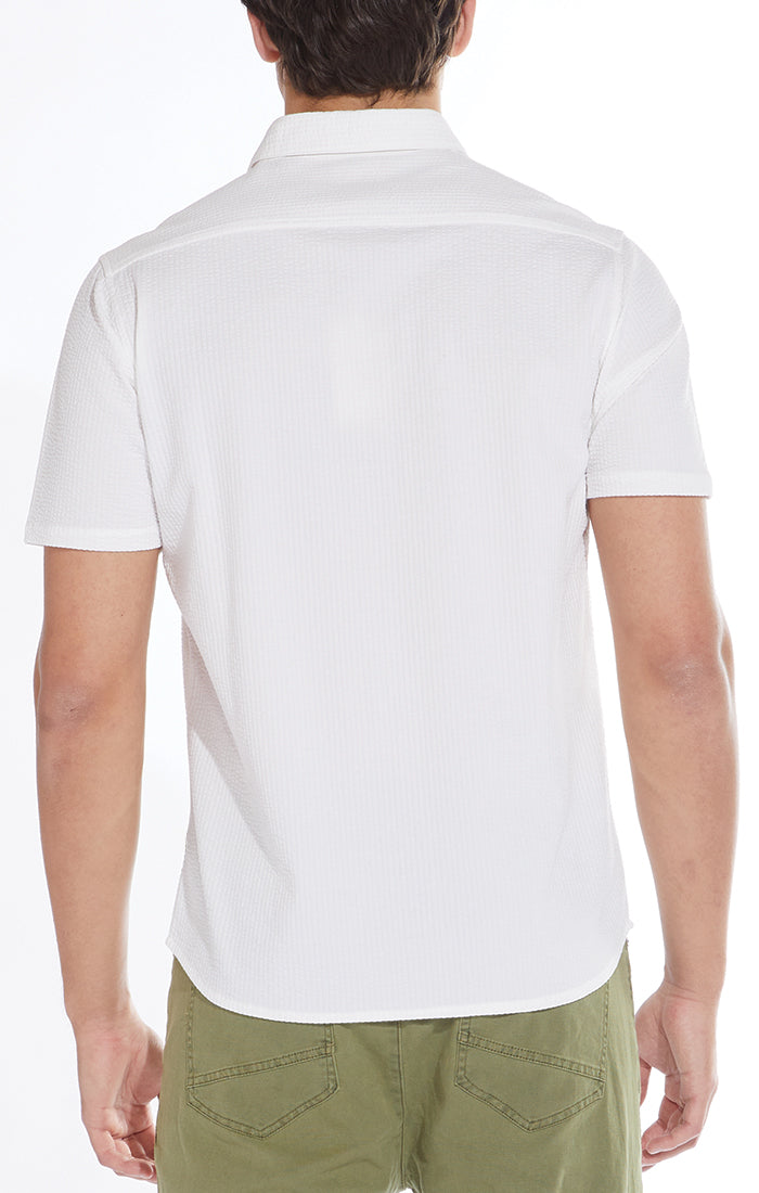 Billy Knit Button-Up Shirt