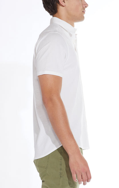 Billy Knit Button-Up Shirt