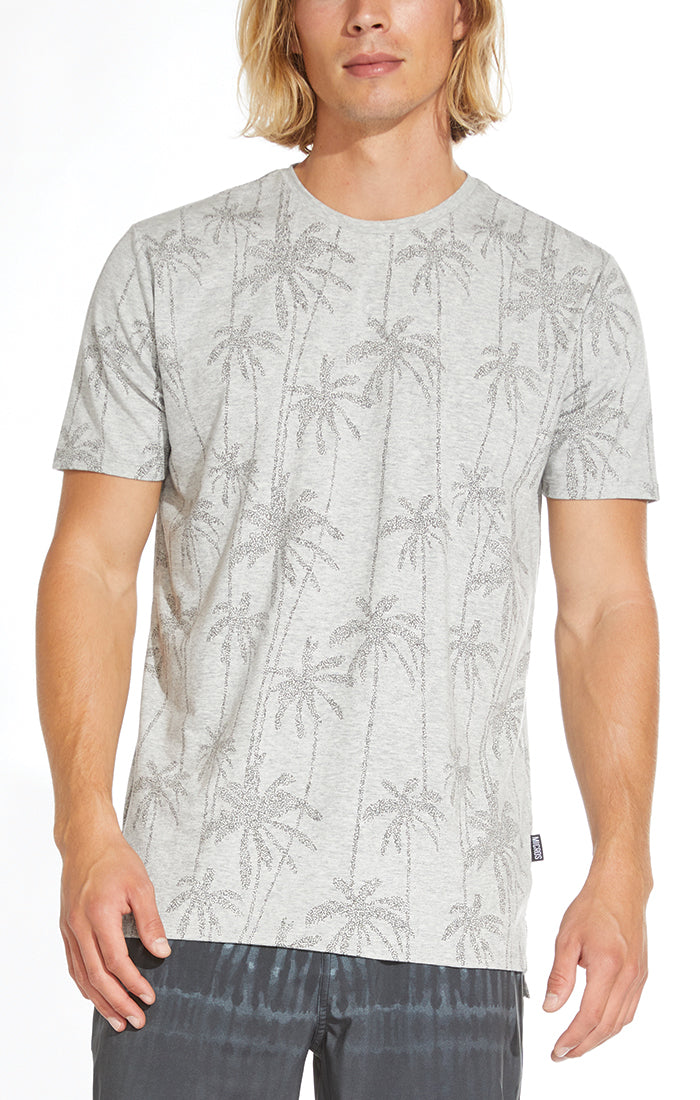 Grant Classic T-Shirt With Dotted Palm Print