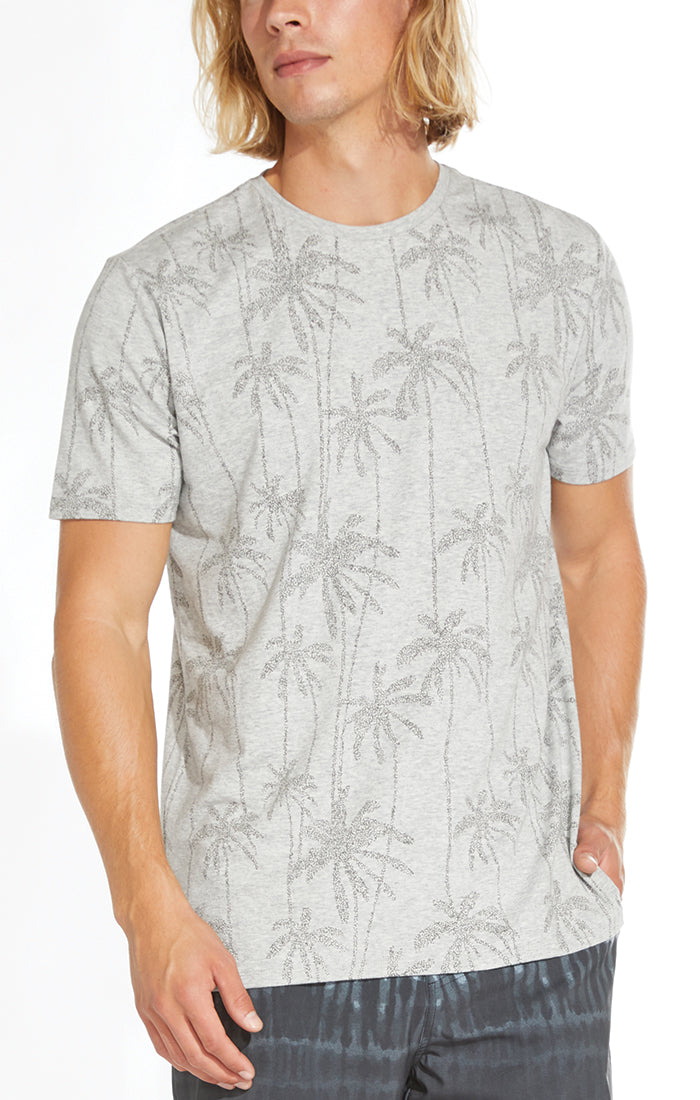 Grant Classic T-Shirt With Dotted Palm Print