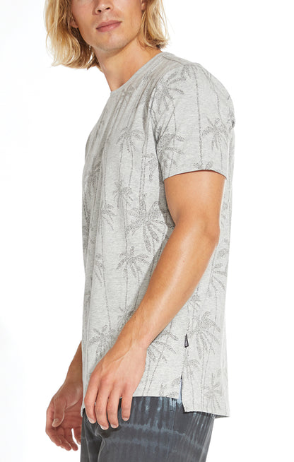 Grant Classic T-Shirt With Dotted Palm Print